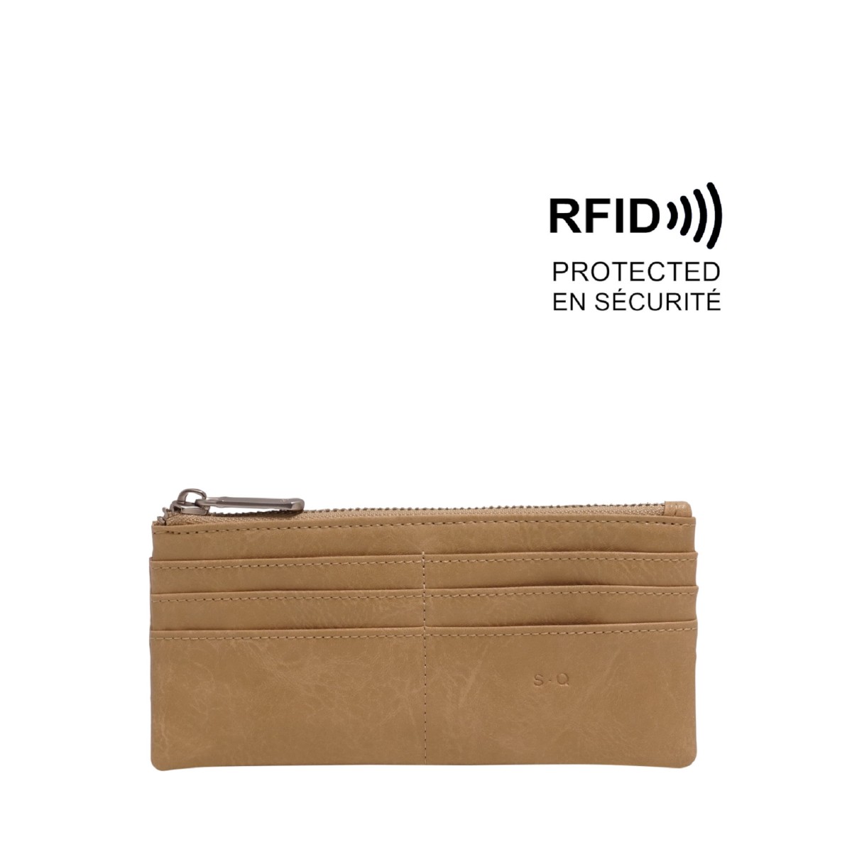 Briella Slim Wallet - Light Khaki 